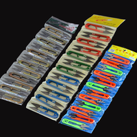 Ciseaux à ressort en U pour la pêche, coupe-fil, coupe-cordons, pour la couture, la broderie, la coupe de fil, outil de pêche en gros
