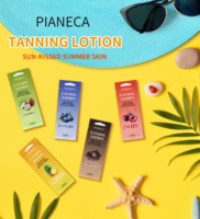 Crème bronzante naturelle crème solaire tropicale personnalisable lotion bronzante jetable Marque privée prix de gros