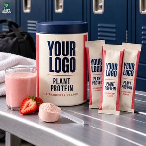 Poudre de protéines halal en marque blanche, fournisseur OEM avec options de personnalisation de la marque et des saveurs pour la nutrition sportive - Product Image 1
