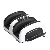 Appareil de massage des jambes sans fil rechargeable pour la maison, avec 5 chambres à air et compression pneumatique, et unité principale double détachable