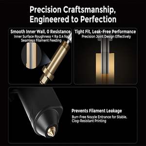 Kit Hotend Crelity Ender-5 Max, Calentador Cerámico de 70W, Disipador de Calor de Titanio, Boquilla de 0.4mm, Alta Temperatura 300C - Product Image 6