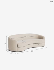 Sofá MYHOME Contemporáneo, Superventas, de Tres Plazas, en Terciopelo, Cómodo, para Sala de Estar - Product Image 5