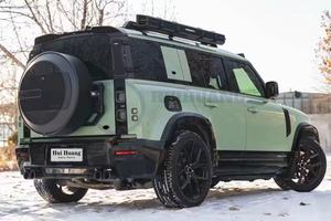 Kit de carrocería de coche para <span class=keywords><strong>Land</strong></span> <span class=keywords><strong>Rover</strong></span> Defender L663 90/110/<span class=keywords><strong>130</strong></span> 2020-2025 a Lunma, Incluye montaje de parachoques delantero y trasero con rejilla - Product Image 4