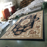 Tapis de luxe abstrait de style palais musulman du Moyen-Orient, tufté à la main, pour maison, villa, mosquée, hôtel, neuf