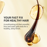 Minyak Rambut Organik Vegan 7-Oil Blend dengan Minyak Jarak, Kelapa & Jojoba untuk Hidrasi, Melembapkan, Memperbaiki, Memperkuat & Menutrisi Pertumbuhan Rambut