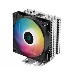 Ventilateur de refroidissement pour ordinateur de bureau <span class=keywords><strong>DEEPCOOL</strong></span> Xuan Ice AG400-ARGB Frost Tower, ventilateur RGB LED, quatre caloducs, refroidissement par air, radiateur CPU Intel - Product Image 2