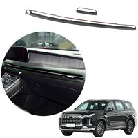 Kit de carrosserie en bois ABS pour Hyundai Palisade 2022, couvercle de ventilation avant de voiture, accessoires de garniture intérieure