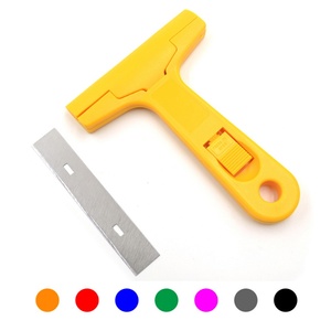 Paint Remove Glue <b>Scraper</b> Knife with 100x18x0.4mm <b>Cleaning</b> <b>Scraper</b> Replacement Blade - Product Image 1