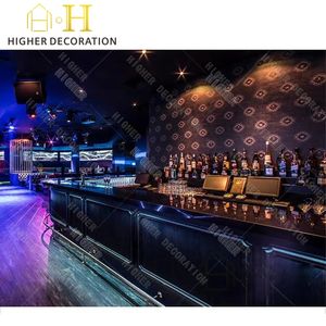 เฟอร์นิเจอร์บาร์ไนท์คลับ KTV โต๊ะ LED คิวบ์เฟอร์นิเจอร์โซฟามอระกู่ขายส่งเฟอร์นิเจอร์เลานจ์ - Product Image 2