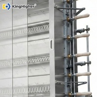 Machine à griller le poulet au gaz commerciale pour restaurant, rôtissoire verticale en acier inoxydable à 6 broches, four à rôtir automatique pour poulet