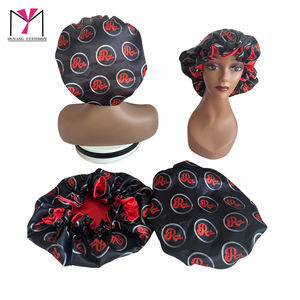 Bonnet rond en satin de soie MUYANG avec logo personnalisé, imprimé africain, style ethnique, double couche, unisexe, utilisable en toutes saisons - Product Image 6