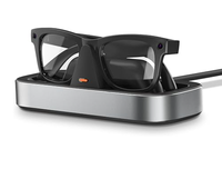 Chargeur rapide pour lunettes connectées avec indicateur LED et station de charge pour Oakley, Meta, Ray-Ban (Wayfarer, Skyler et Headliner)