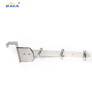 <span class=keywords><strong>Perchero</strong></span> Plegable de Acero Inoxidable para Colgar en la Puerta, <span class=keywords><strong>Perchero</strong></span> de <span class=keywords><strong>Pared</strong></span> Plegable con Brazo Oscilante - Product Image 2