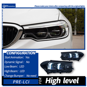 Phare LED automatique pour Série 5 G30/G38 2018-2023 12V Haute Qualité 100% Compatible Plug & Play 6000K 6000 Lumens 36W Nouvelle Version - Product Image 2