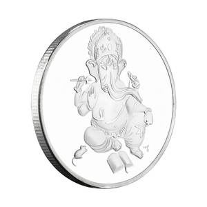 Die Legende von Ganesha sammlerische Souvenir-Münze Basso-Relief silber polierte Münze Hinduismus Gedenkmünze - Product Image 5
