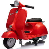 Mini moto électrique pour enfants sous licence 6V/12V, moto jouet à roulettes avec roues d'apprentissage pour les tout-petits, pour jouer en extérieur