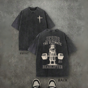 T-shirts personnalisés délavés à l'acide par le fabricant, T-shirts vintage usés personnalisés, votre propre marque, T-shirt lourd de haute qualité - Product Image 2