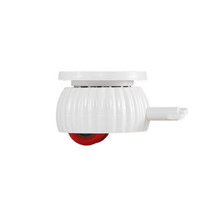 Swivel Caster LC1432 60 Kg Load Capacity Easy Installation For Furniture Use White And Black - Product Image 1