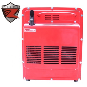 เครื่องกำเนิดไฟฟ้าแบบปิด 6KW ลดราคาพิเศษ สำหรับใช้งานกลางแจ้ง แบบเงียบ ขนาดใหญ่ 220V 50Hz - Product Image 4