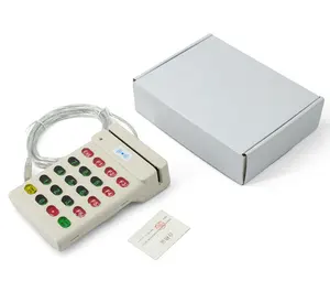 Leitor de teclado de simulação NFC sem fio para cartões com teclado USB de 13,56 MHz ISO14443A