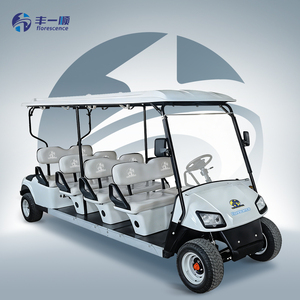 8 Seaters Modern Power Steering Golf Cart <b>72V</b> Ac Motor - Product Image 1