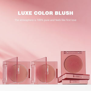 Personnaliser le fard à joues en poudre pour le visage Emballage unique Palette de fard à joues imperméable à l'eau naturel et nu à la pêche - Product Image 3