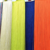 Frange en dentelle polyester de 100 cm de largeur, couleur personnalisée, pour robe latine, garniture de vêtement, textiles de maison, décoration de rideaux