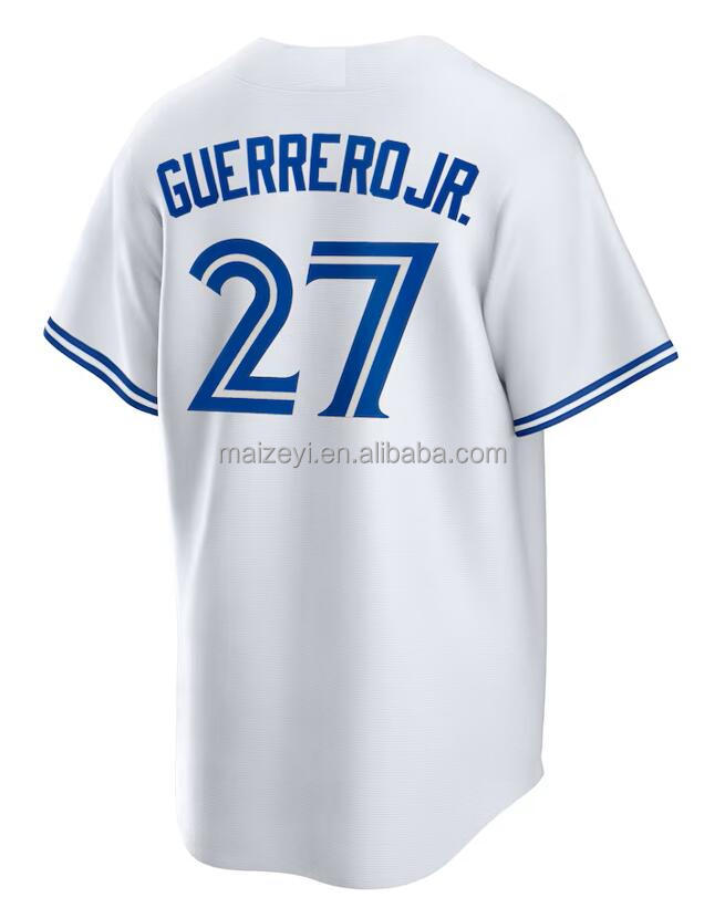 #27 Vladimir Guerrero Jr. Blanc