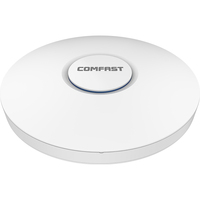 Punto de Acceso Inalámbrico Comfast Wifi6 3000Mbps al Mejor Precio, Punto de Acceso de Techo con PoE de 48V para Cobertura Completa en Interiores