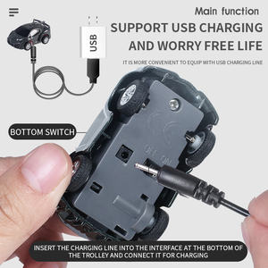 Coche de Control Remoto, Juguetes de Reloj, Mini Coches de Carreras de 2.4GHz para Niños, Juego Interactivo, Coche Pequeño RC, Regalos de Cumpleaños - Product Image 4