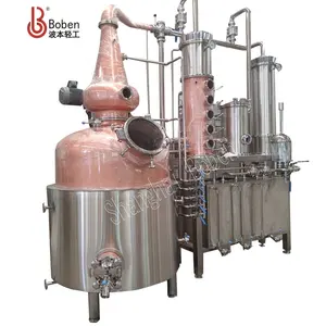 Boben Copper Alembic Alcohol Distiller Multifunction Still Whisky Distillation Reflux Column