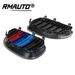 1 Paire de Grilles de Calandre Avant M-Color Noir Brillant pour BMW E60 2003-2010, Kits de Carrosserie - Product Image 5