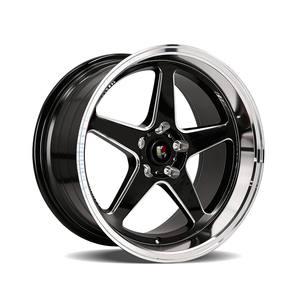 <span class=keywords><strong>ล้อ</strong></span>ฟอร์จ <span class=keywords><strong>KSR</strong></span> Custom 5 ก้าน ดีไซน์ขอบลึก สีดำเงิน - Product Image 1