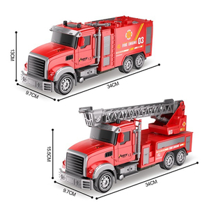 Camión de Bomberos de Control Remoto 2.4G 1/16 con Tanque de Agua, Vehículo de Ingeniería RC para Niños, Juego de Conducción Interior y Exterior, Regalo de Cumpleaños - Product Image 6