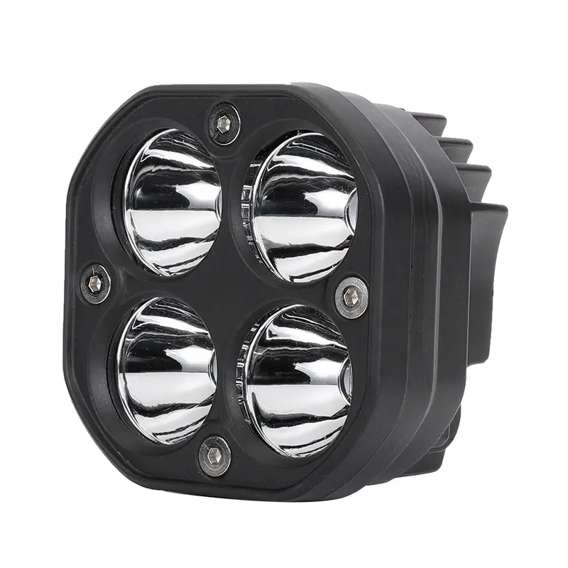 New Arrival Auto Car High brightness Offroad Square 3 Inch 40w Led Working Lamp Square Spot light