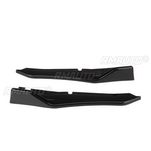2PCS Q50 Car Rear Bumper Lip Diffuser Spats Splash Guard Body Kit Rear Bumper Side <b>Corner</b> <b>Protector</b> Cover Trim for Infiniti Q50 - Product Image 4