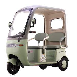 Triciclo Eléctrico Abierto de 3 Plazas para <span class=keywords><strong>Adultos</strong></span> con Luces LED - Product Image 1