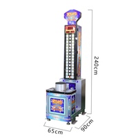 Marteau populaire frappant le jeu à jetons King Of Hammer Arcade Redemption Game Machine