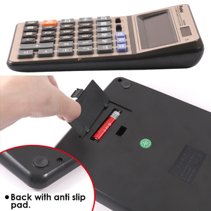 Foska calculadora 14 chữ số năng <span class=keywords><strong>l</strong></span>ượng mặt trời và pin văn phòng máy tính máy tính để bàn máy tính khoa học cho sinh viên - Product Image 5