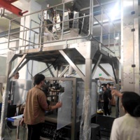 Machine d'emballage automatique pour sachets Doypack préformés pour aliments