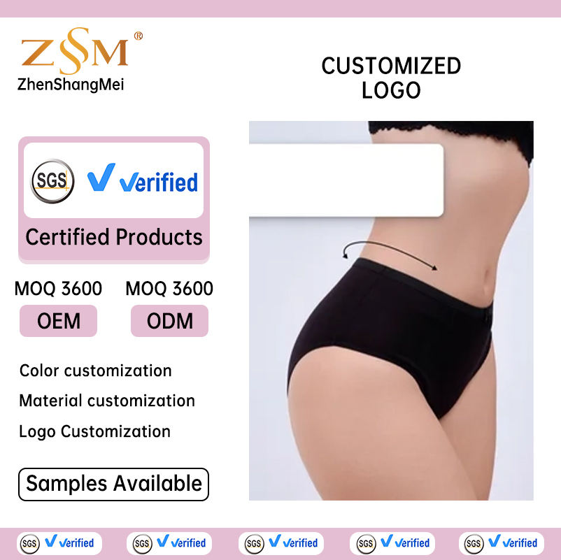 Tailored Cotton Lace Panties for You: Customizable in Every Detail Patterns, Fabrics, Styles, Hangtags & Packaging