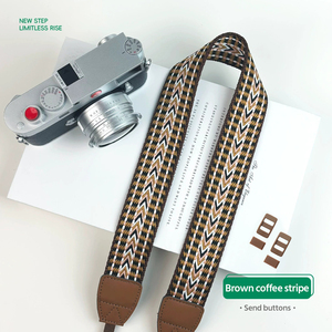 Bán buôn Tùy chỉnh màu sọc Da bền nylon <span class=keywords><strong>polyester</strong></span> có thể điều chỉnh phát hành nhanh chóng máy ảnh Dây đeo vai cho DSLR - Product Image 5