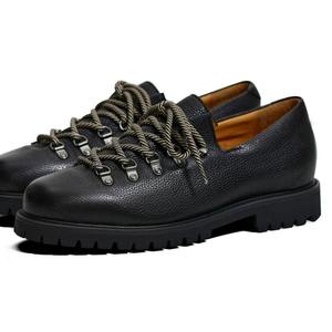 Zapatos Americanos Retro Japoneses Americana para Hombre, de Cuero Genuino, con Cordones, Punta Cuadrada, Antideslizantes, Transpirables y Ligeros, para Senderismo - Product Image 5