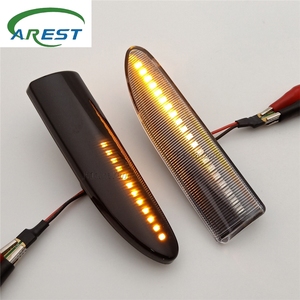 Rétroviseur <span class=keywords><strong>clignotant</strong></span> répéteur LED clignotants lumière intermittente latérale pour Jaguar X-Type 2002 2003 2004 2005 2006 2007 2008 - Product Image 5