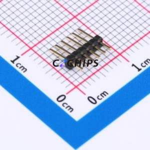 PZ127-1-06-Z Pin Header Through hole Component (THT),P=1.27mm Connector 1x6P 1.27mm Pin Header Through Hole - Product Image 1