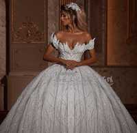 S5259F 2026 livraison directe de haute qualité bustier tubulaire luxe élégant travail lourd stéréo mariée robe de mariée