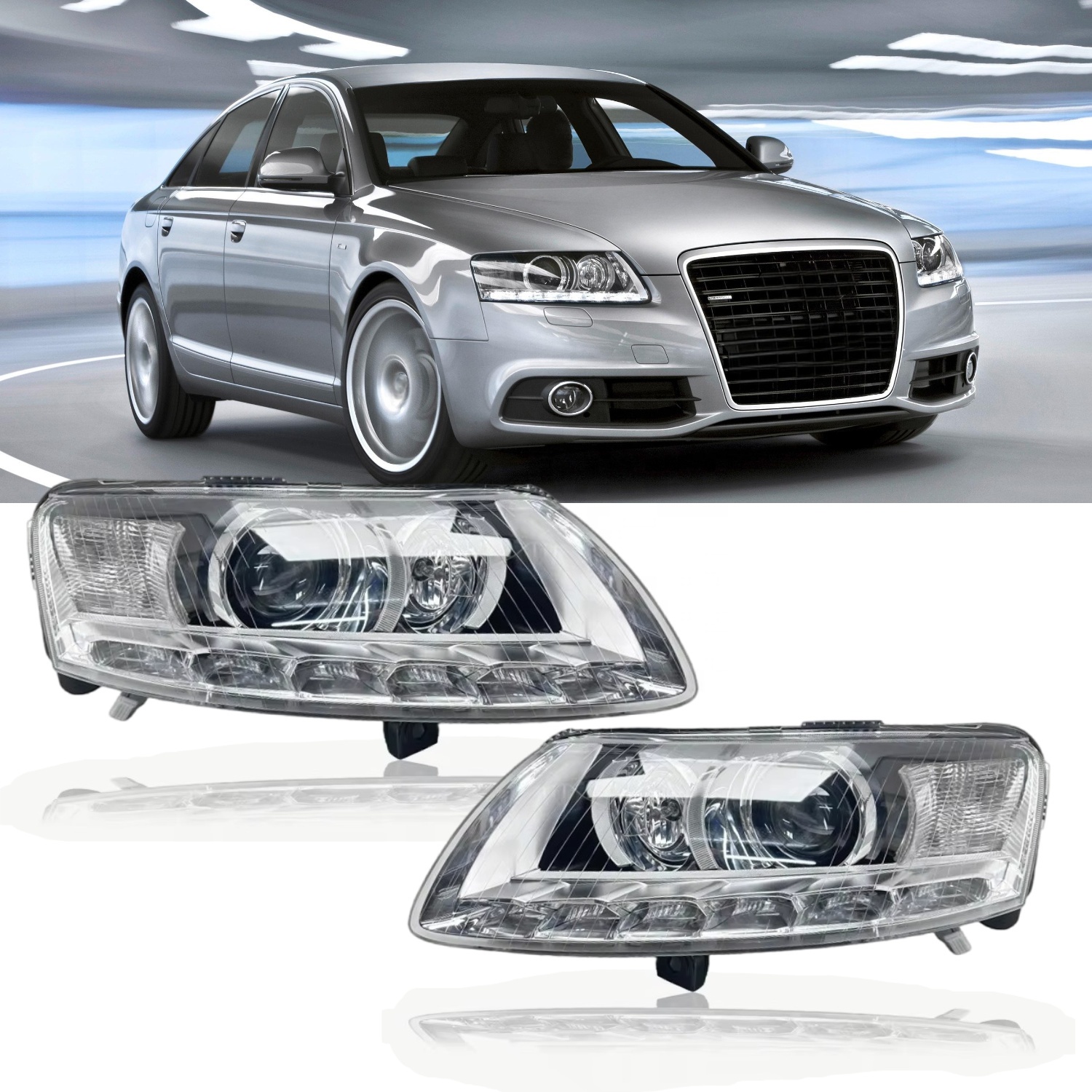 headlight audi a6 4f