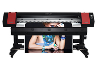 Zoomjet alta calidad 3,2 m 10 pies Eco solvente impresora doble I3200 gran formato vinilo PVC lona papel tapiz maquinaria de impresión