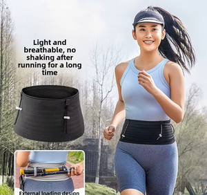 Professional Multi-Functional <b>Running</b> Outdoor Fitness Waist Jogging <b>Bags</b> High Elastic Mobile <b>Phone</b> Belt Non-Shaking Feature - Product Image 3
