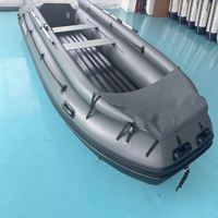 Bateau pneumatique gonflable de 470 cm pour jet ski, capacité 8 personnes, certifié CE, pour divertissement extérieur, fournisseur chinois pour commandes en gros